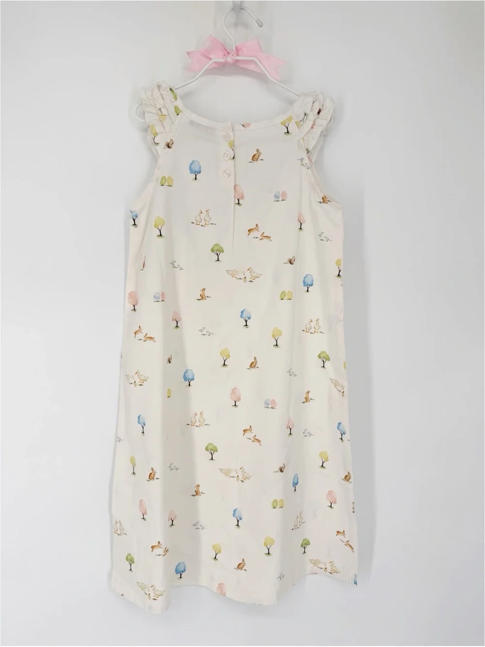 NWT Petite Plume The Amelie Nightgown Easter Garden Size 7